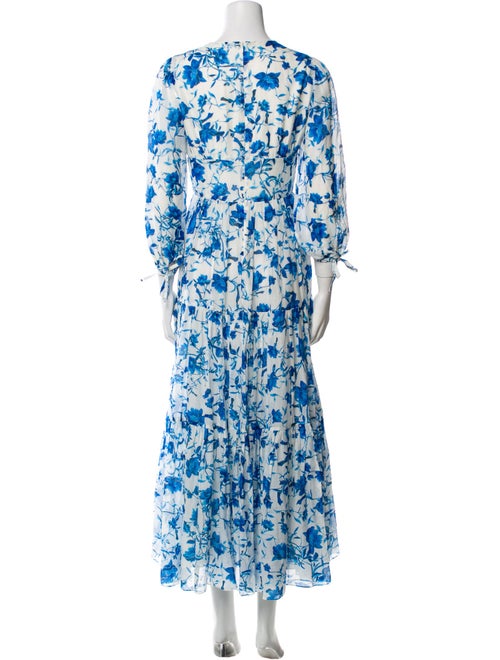 Borgo De Nor Floral Print Long Dress