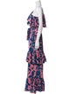 Borgo De Nor Silk Long Dress