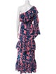 Borgo De Nor Silk Long Dress