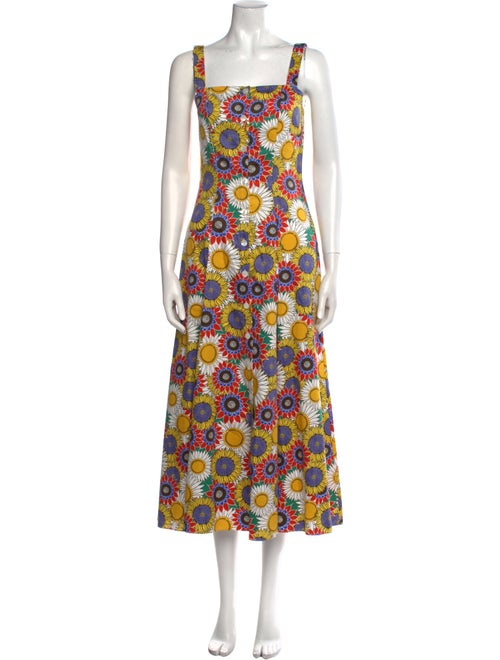 Borgo De Nor Floral Print Long Dress