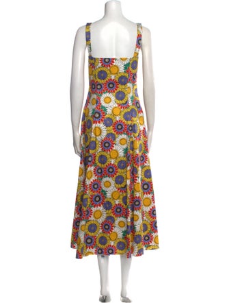 Borgo De Nor Floral Print Long Dress