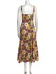 Borgo De Nor Floral Print Long Dress