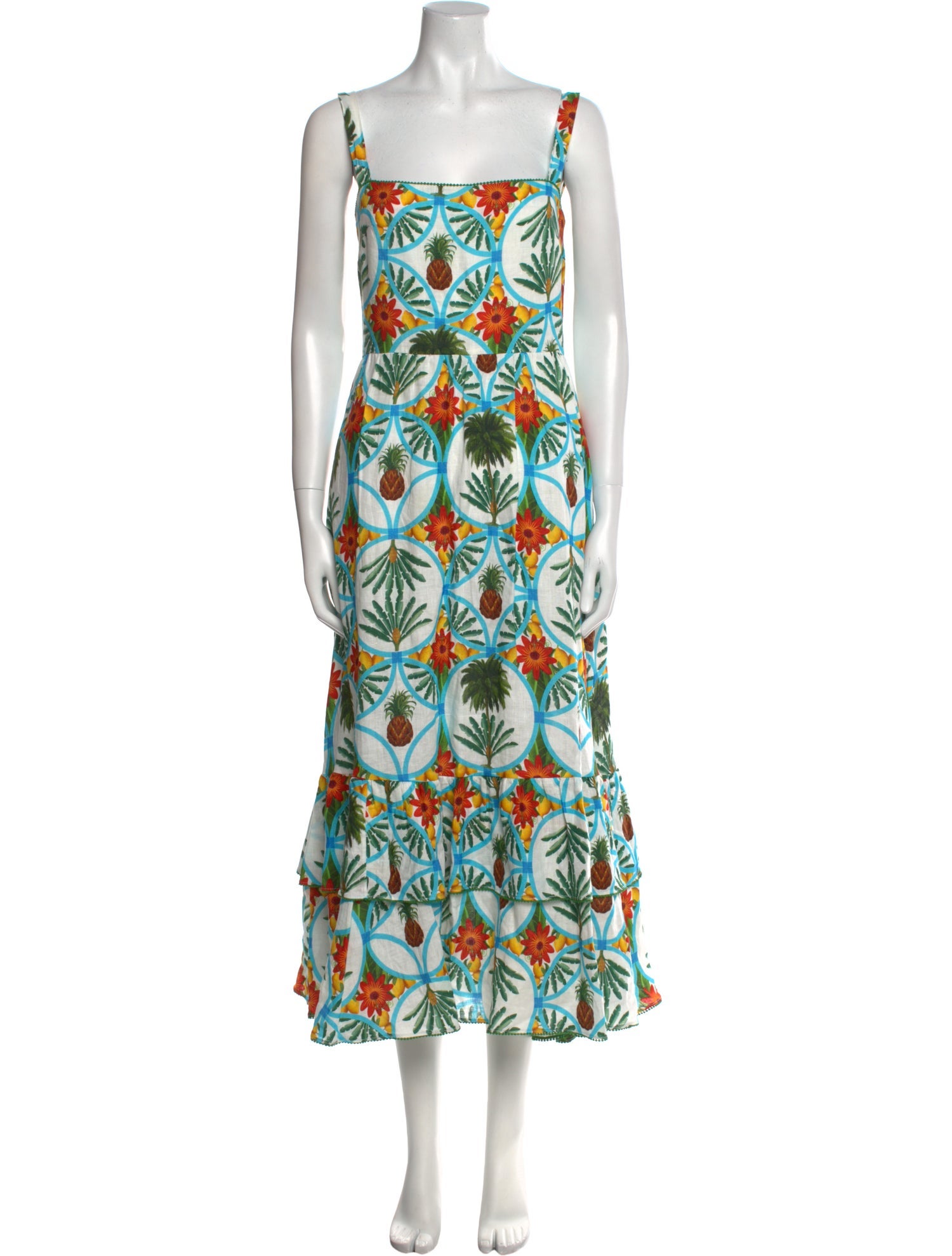 Borgo De Nor Linen Long Dress