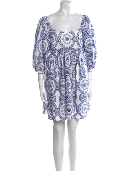 Borgo De Nor Paisley Print Mini Dress