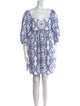 Borgo De Nor Paisley Print Mini Dress