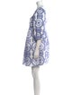 Borgo De Nor Paisley Print Mini Dress