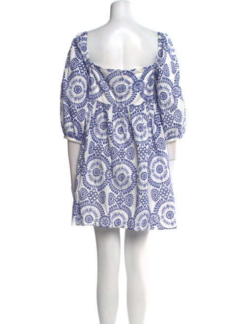 Borgo De Nor Paisley Print Mini Dress