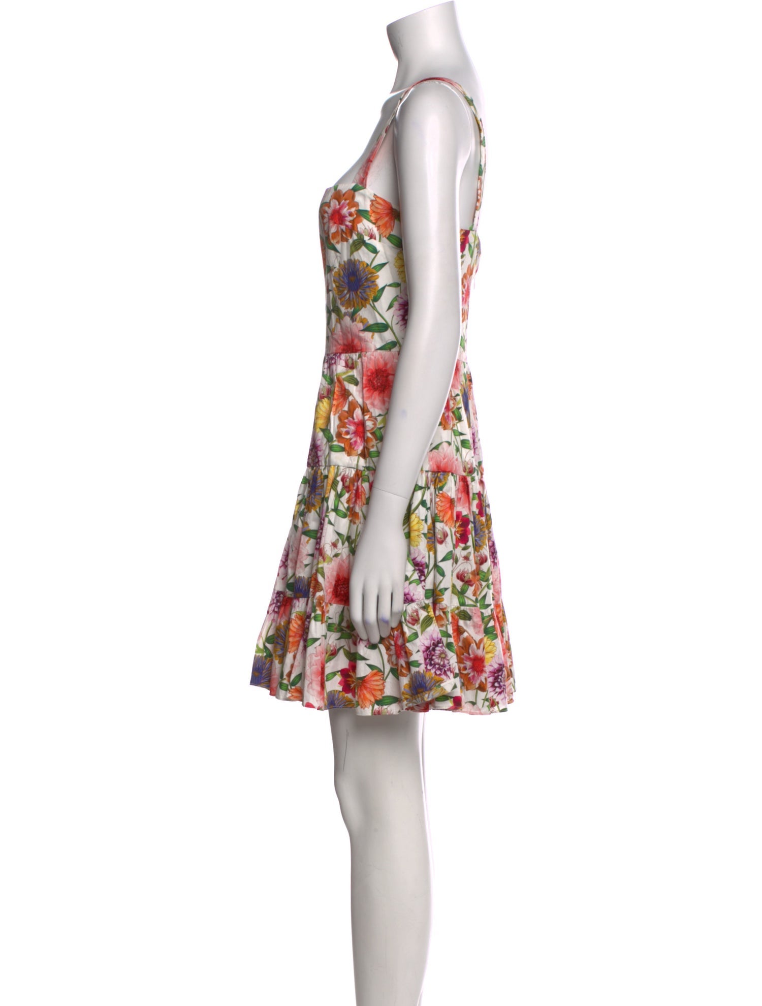 Borgo De Nor Floral Print Mini Dress