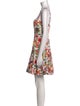 Borgo De Nor Floral Print Mini Dress
