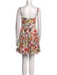 Borgo De Nor Floral Print Mini Dress