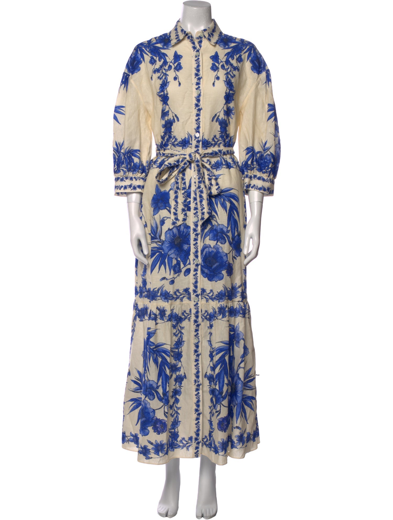 Borgo De Nor Linen Long Dress