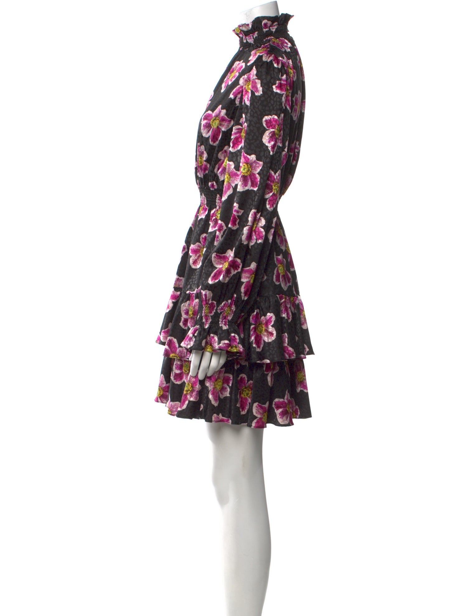 Borgo De Nor Floral Print Mini Dress