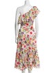 Borgo De Nor Floral Print Midi Length Dress