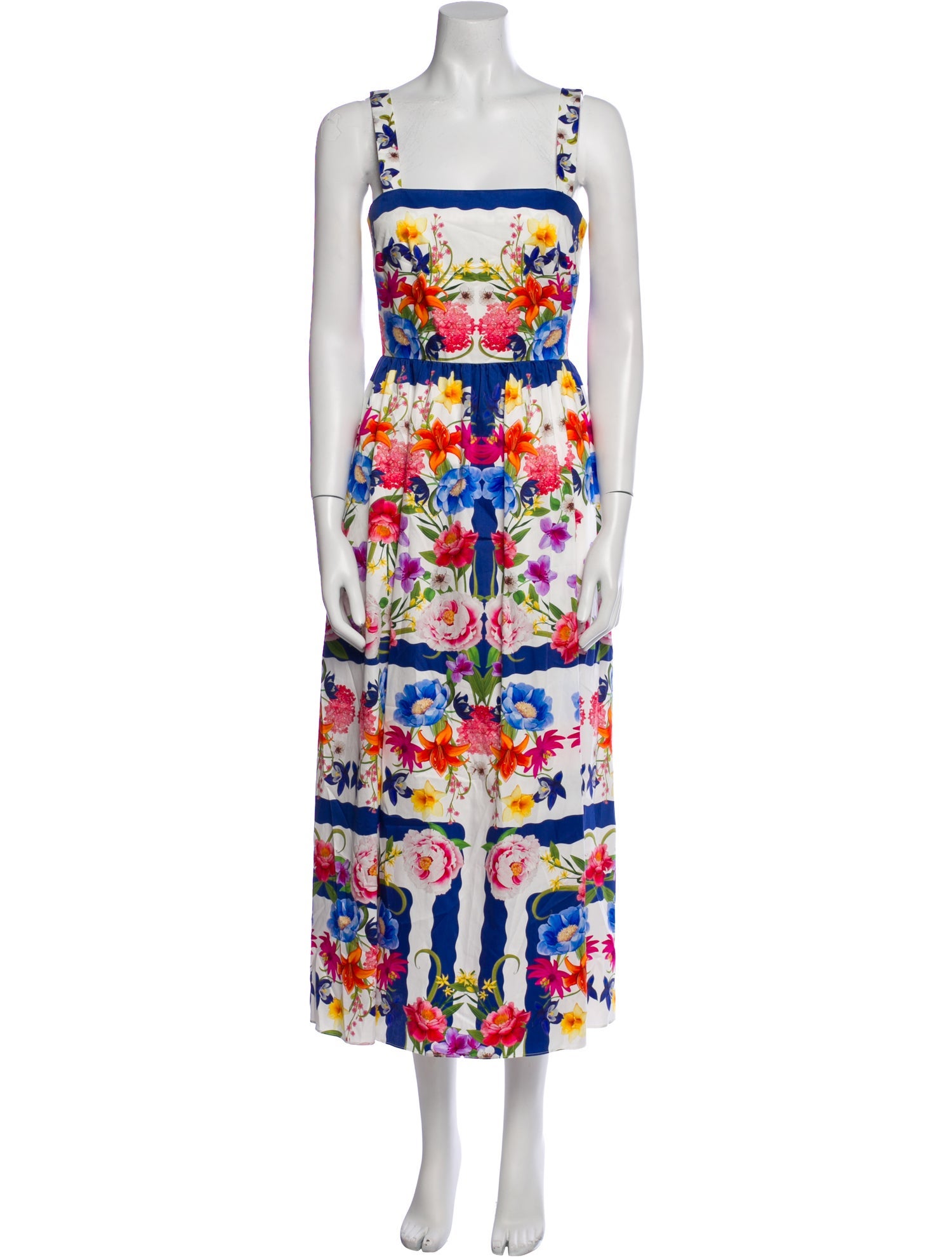 Borgo De Nor Floral Print Long Dress w/ Tags