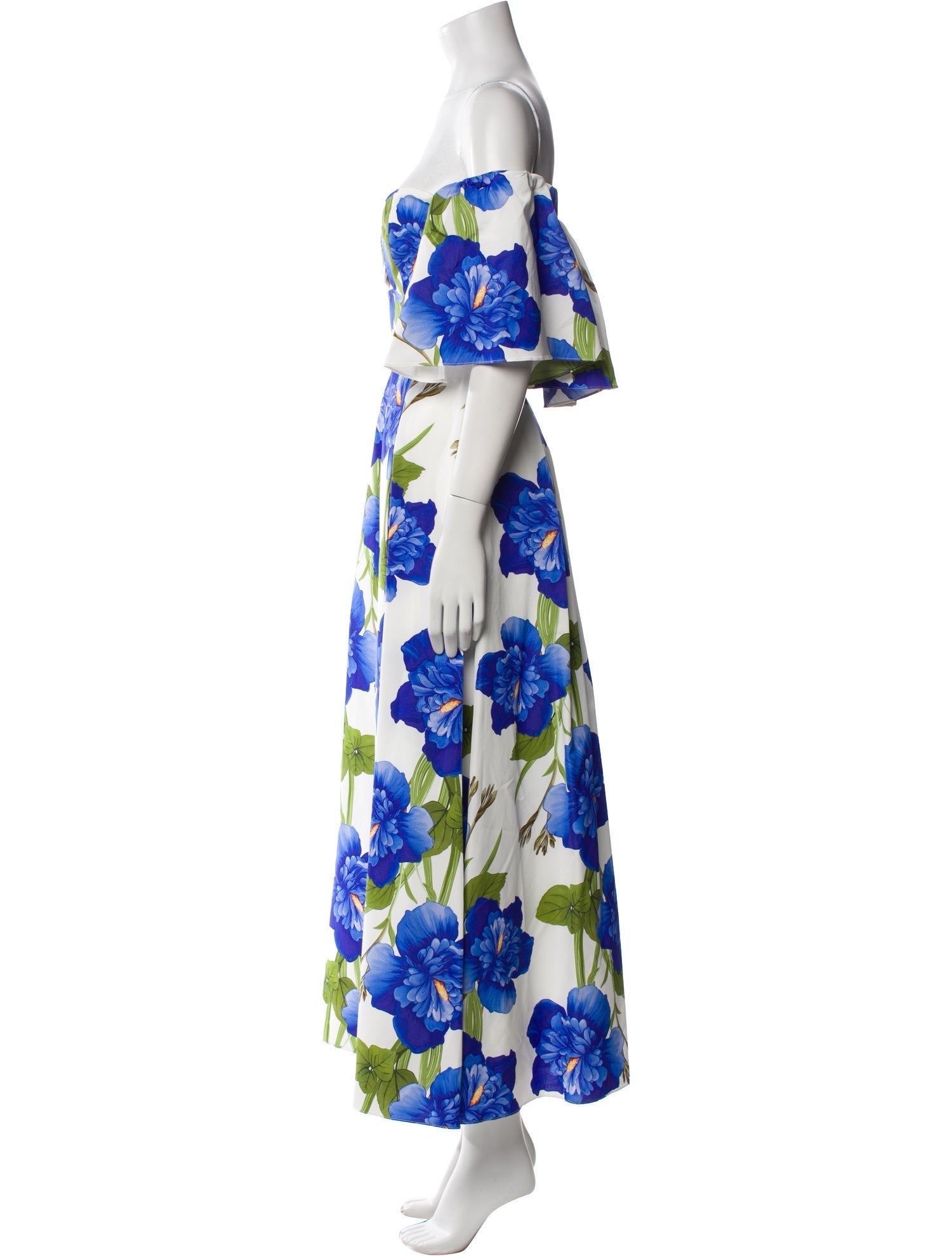 Borgo De Nor Floral Print Long Dress