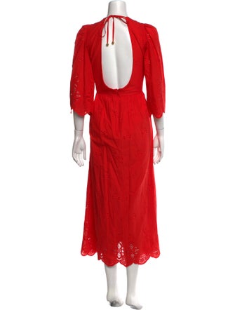 Borgo De Nor Crew Neck Long Dress