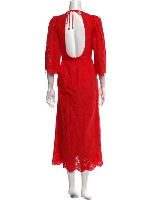 Borgo De Nor Crew Neck Long Dress