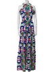 Borgo De Nor Printed Long Dress