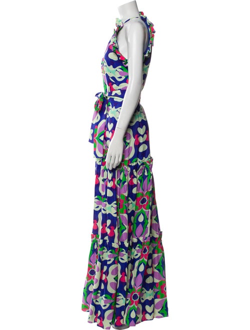 Borgo De Nor Printed Long Dress