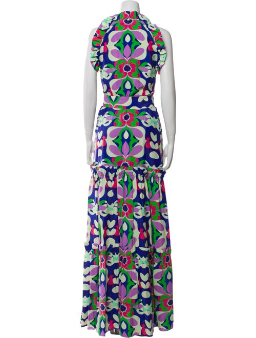Borgo De Nor Printed Long Dress