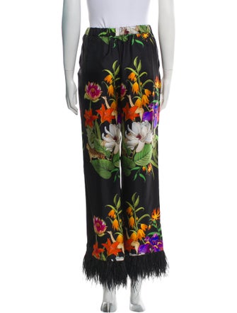 Borgo De Nor Silk Straight Leg Pants