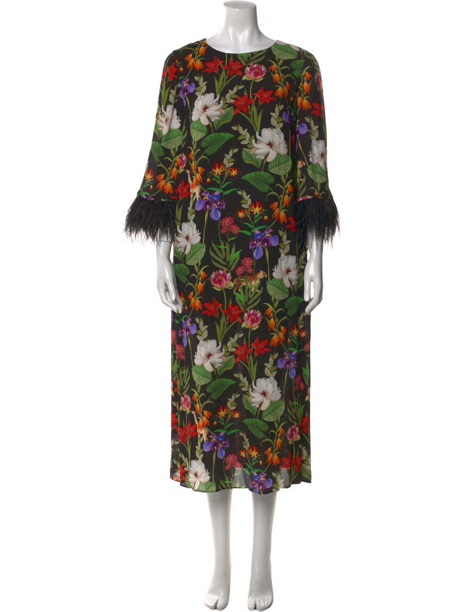 Borgo De Nor Floral Print Long Dress