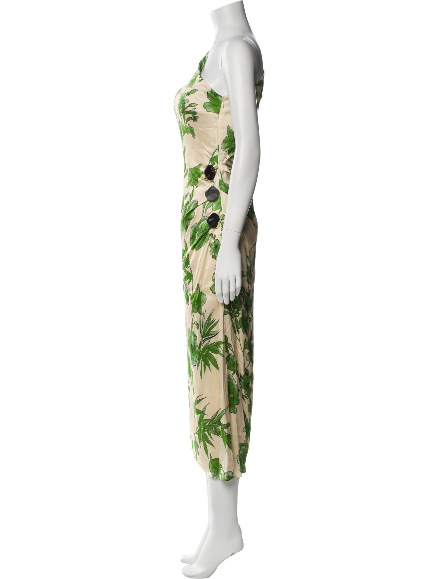 Borgo De Nor Floral Print Long Dress