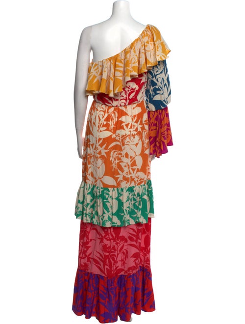 Borgo De Nor Silk Long Dress