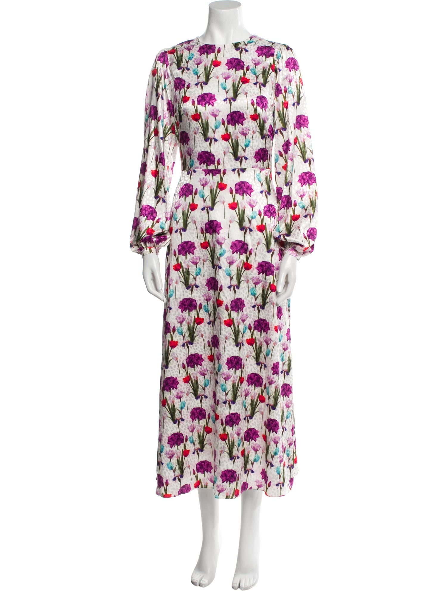 Borgo De Nor Floral Print Long Dress w/ Tags