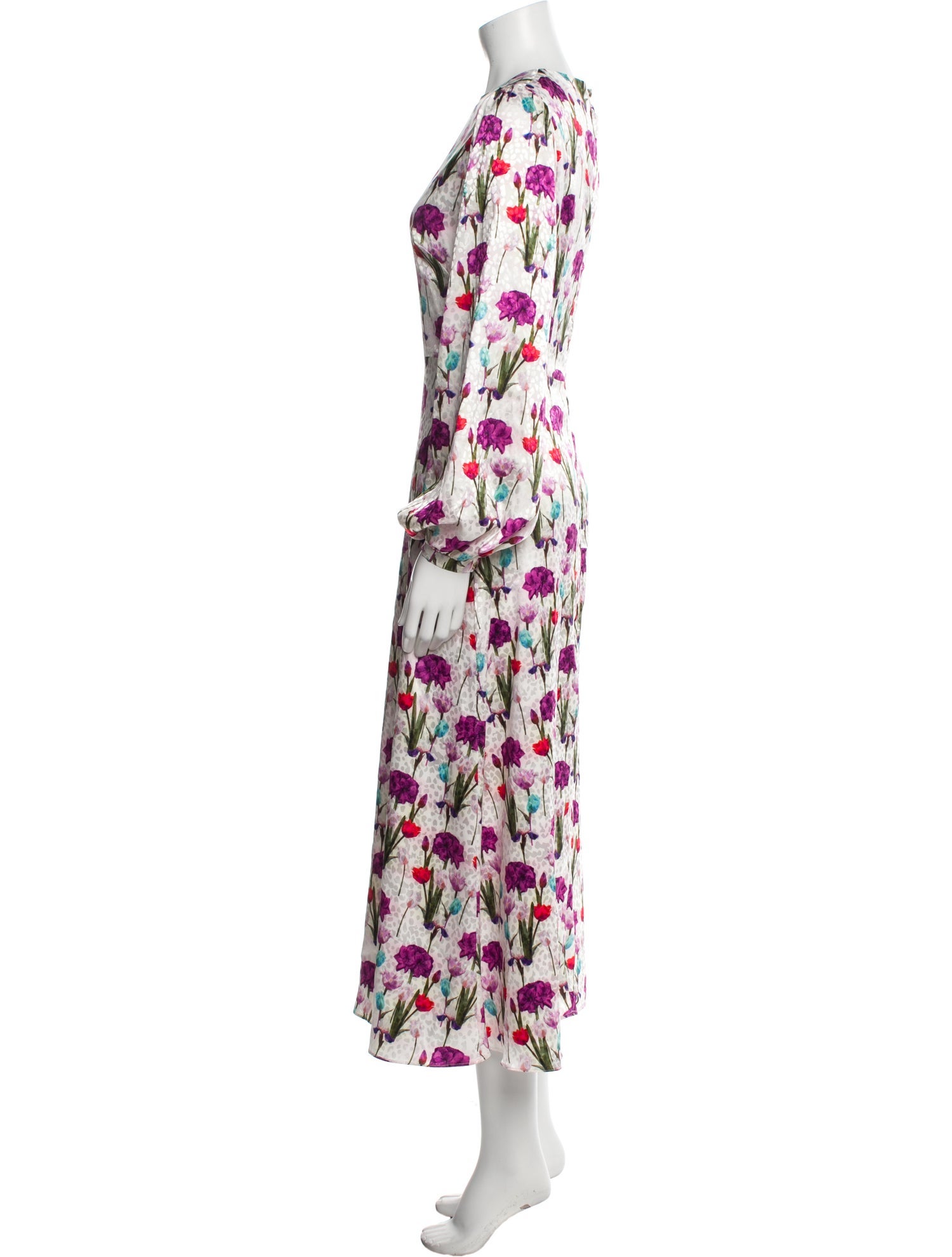 Borgo De Nor Floral Print Long Dress w/ Tags