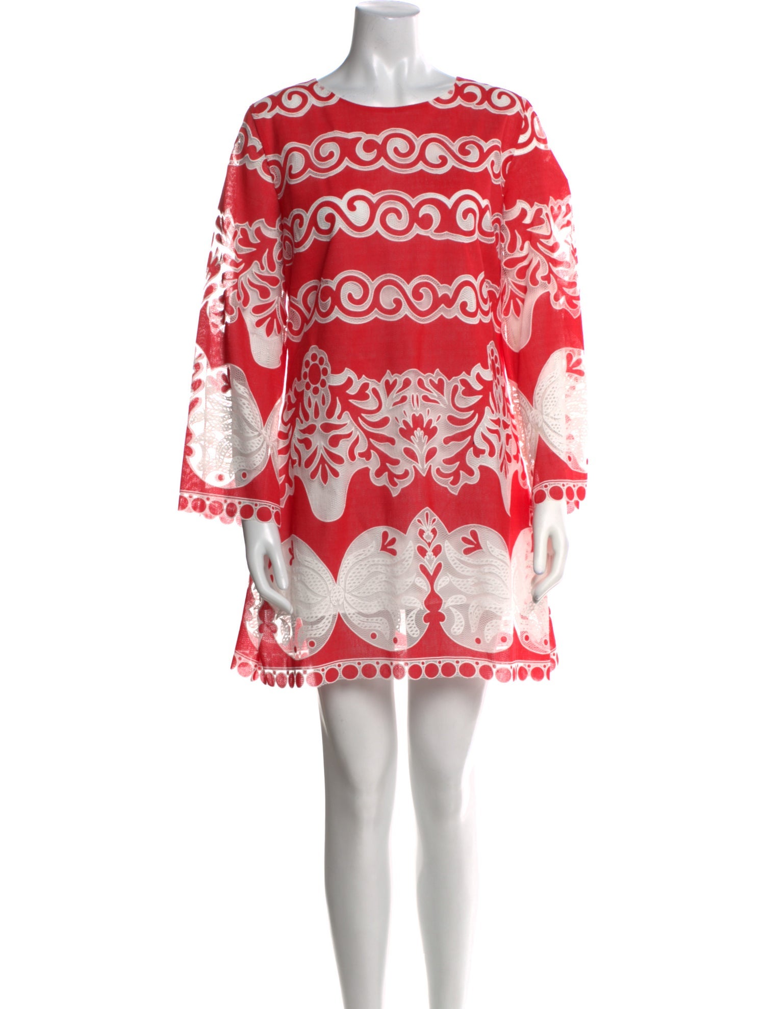 Borgo De Nor Printed Mini Dress