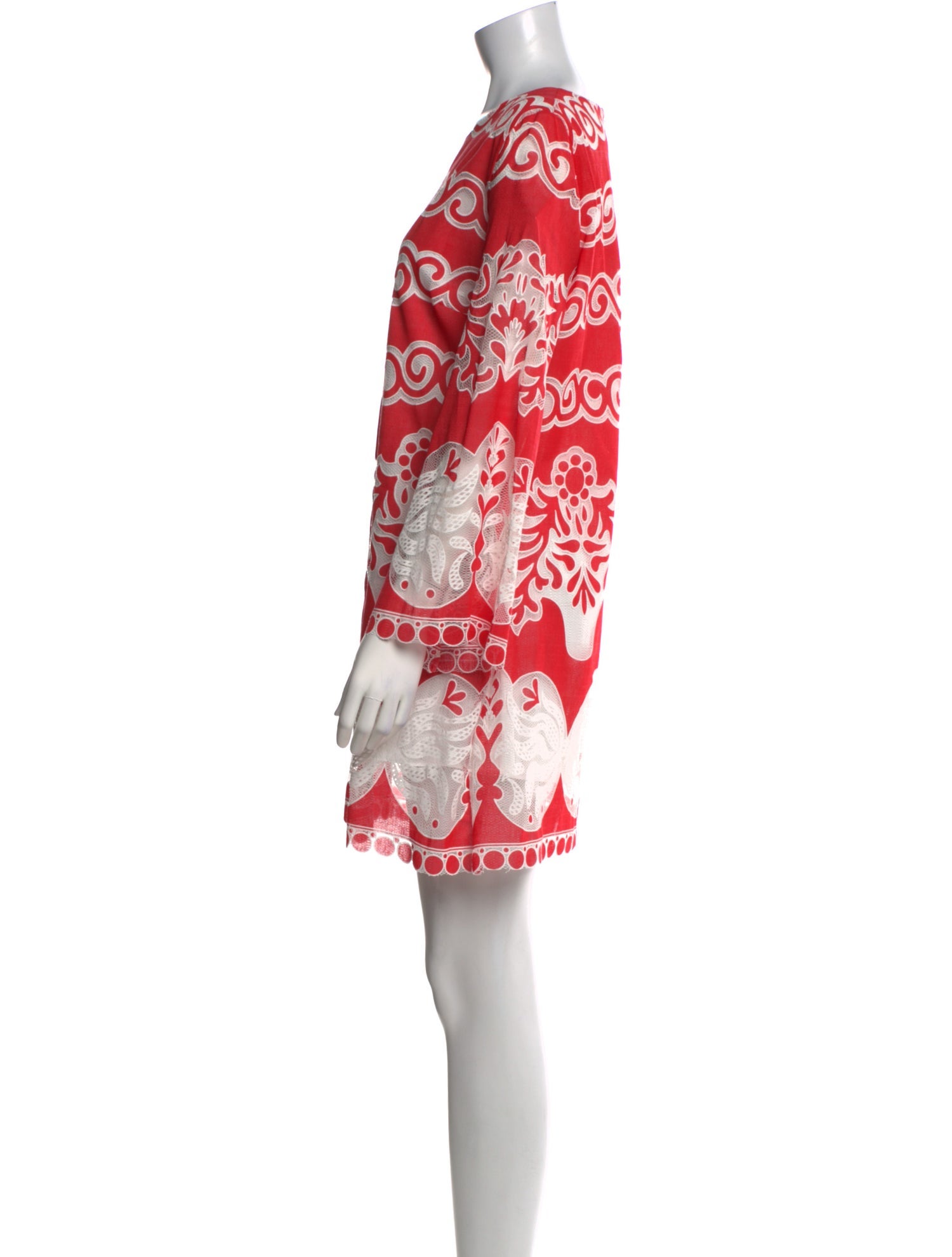 Borgo De Nor Printed Mini Dress