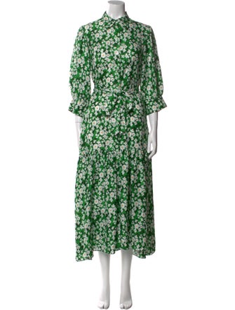 Borgo De Nor Floral Print Long Dress