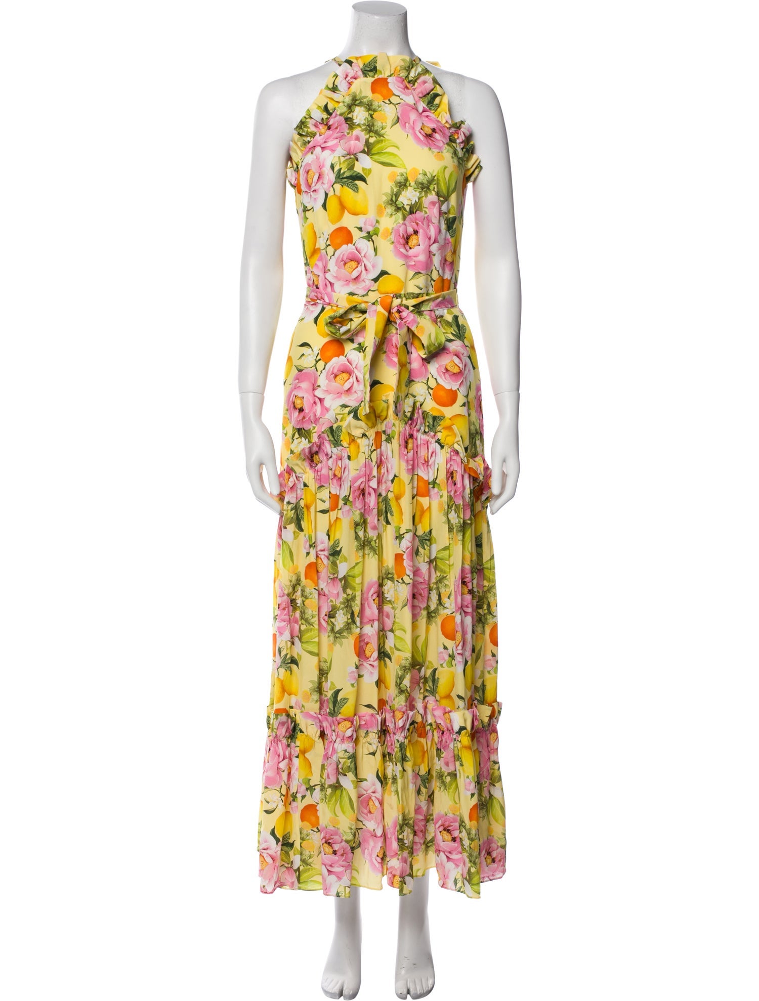 Borgo De Nor Silk Long Dress