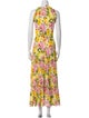 Borgo De Nor Silk Long Dress