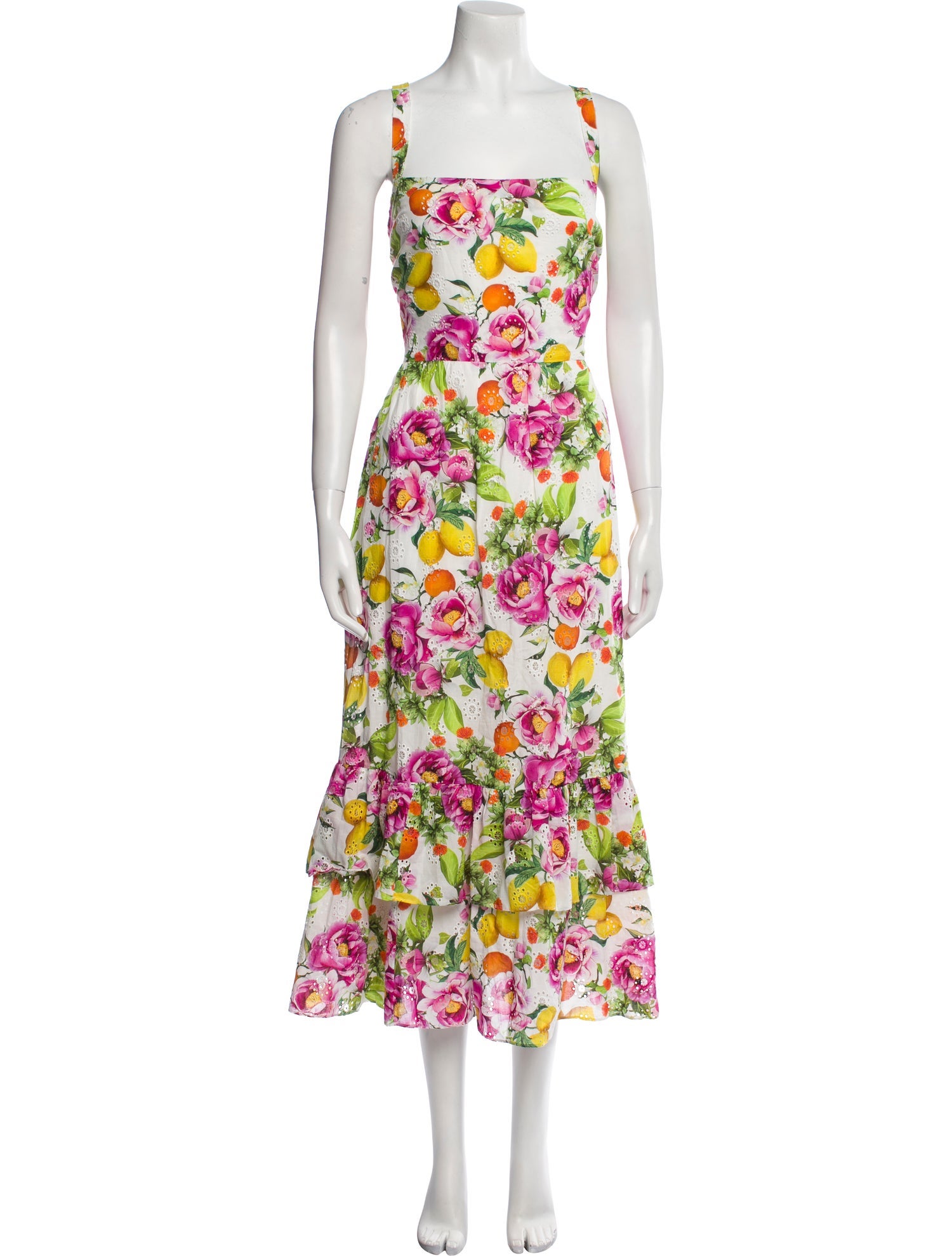 Borgo De Nor Floral Print Long Dress