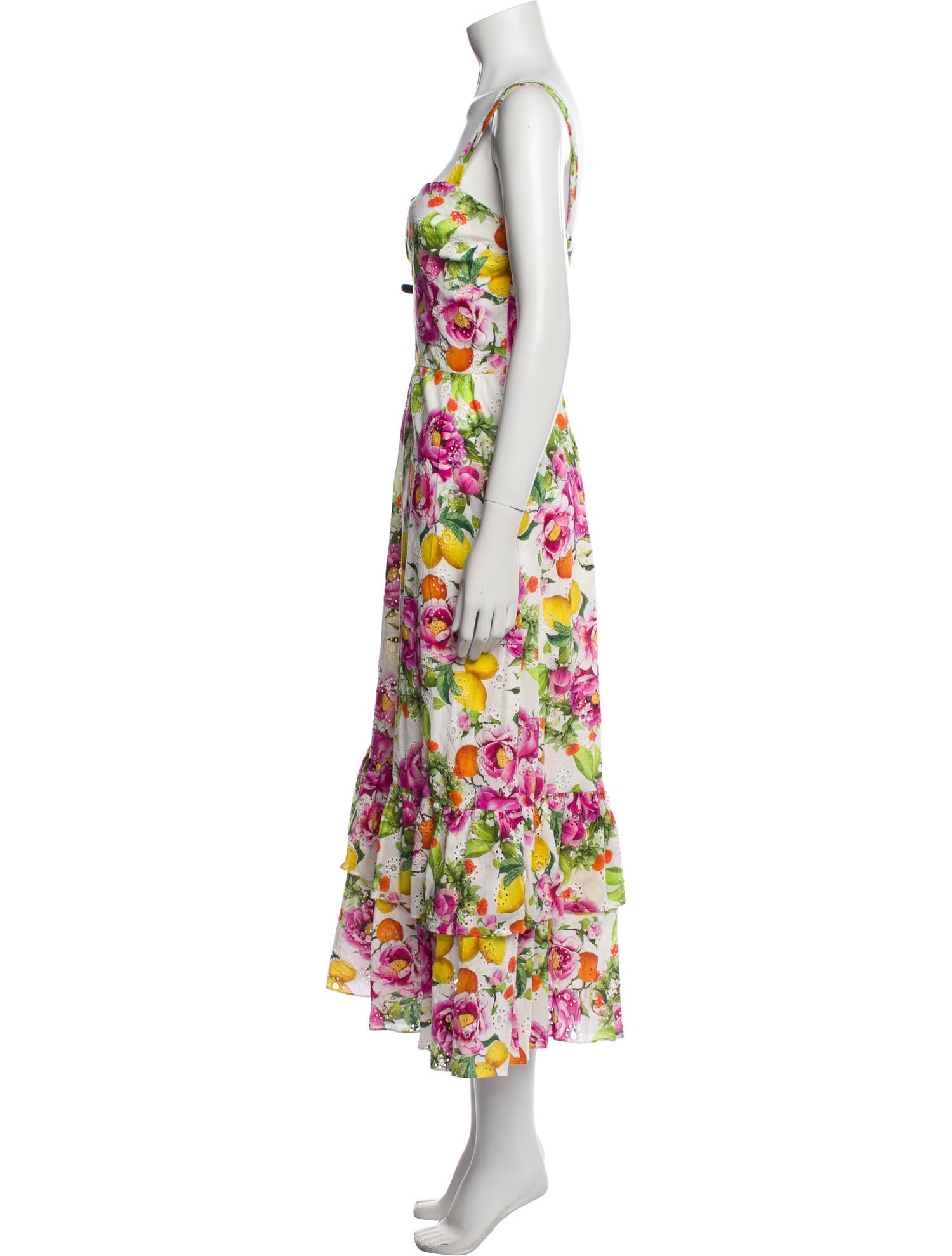 Borgo De Nor Floral Print Long Dress
