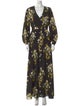 Borgo De Nor Floral Print Long Dress
