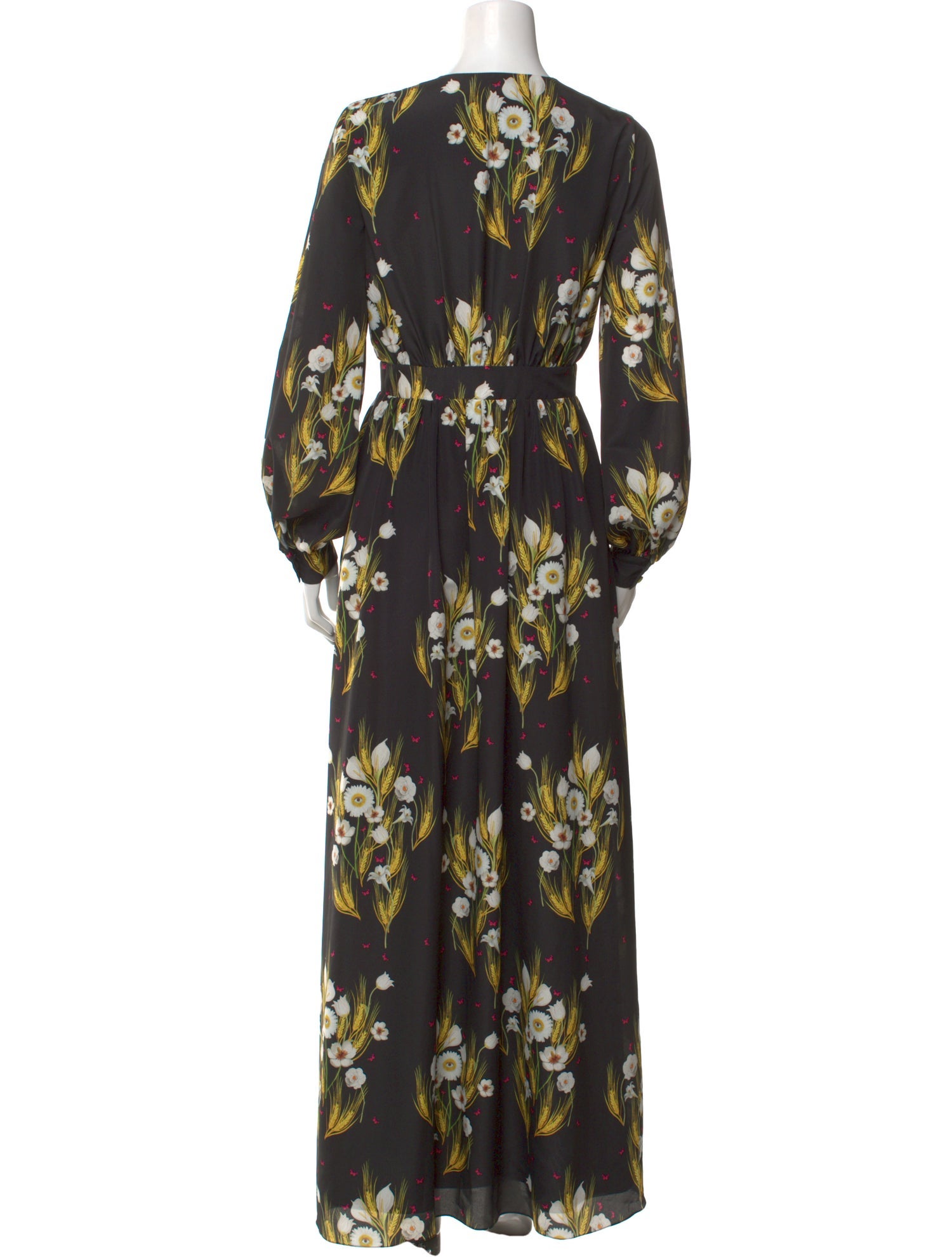 Borgo De Nor Floral Print Long Dress