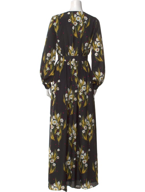 Borgo De Nor Floral Print Long Dress