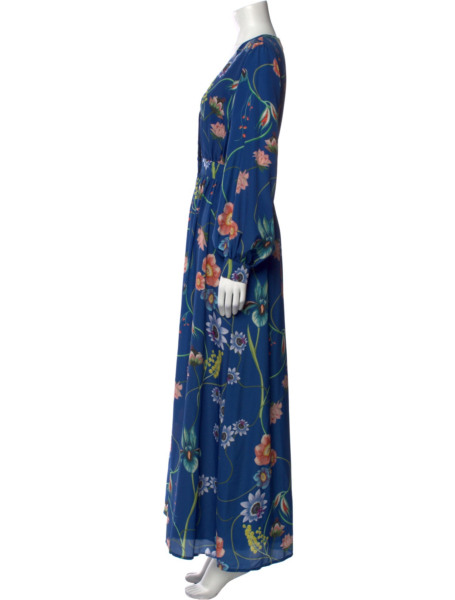 Borgo De Nor Floral Print Long Dress