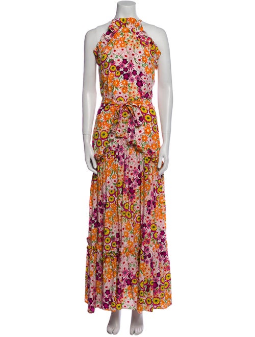 Borgo De Nor Silk Long Dress