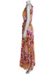 Borgo De Nor Silk Long Dress