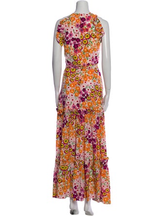 Borgo De Nor Silk Long Dress