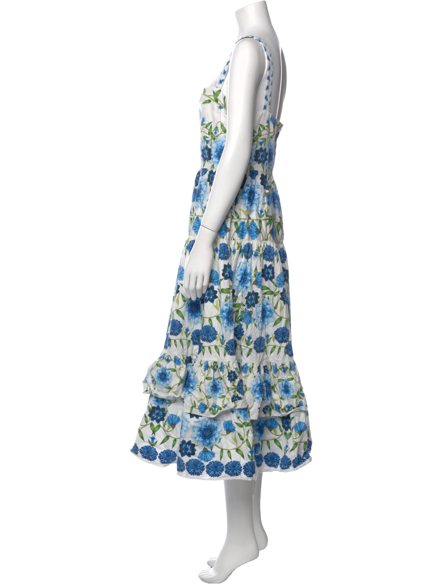 Borgo De Nor Floral Print Long Dress