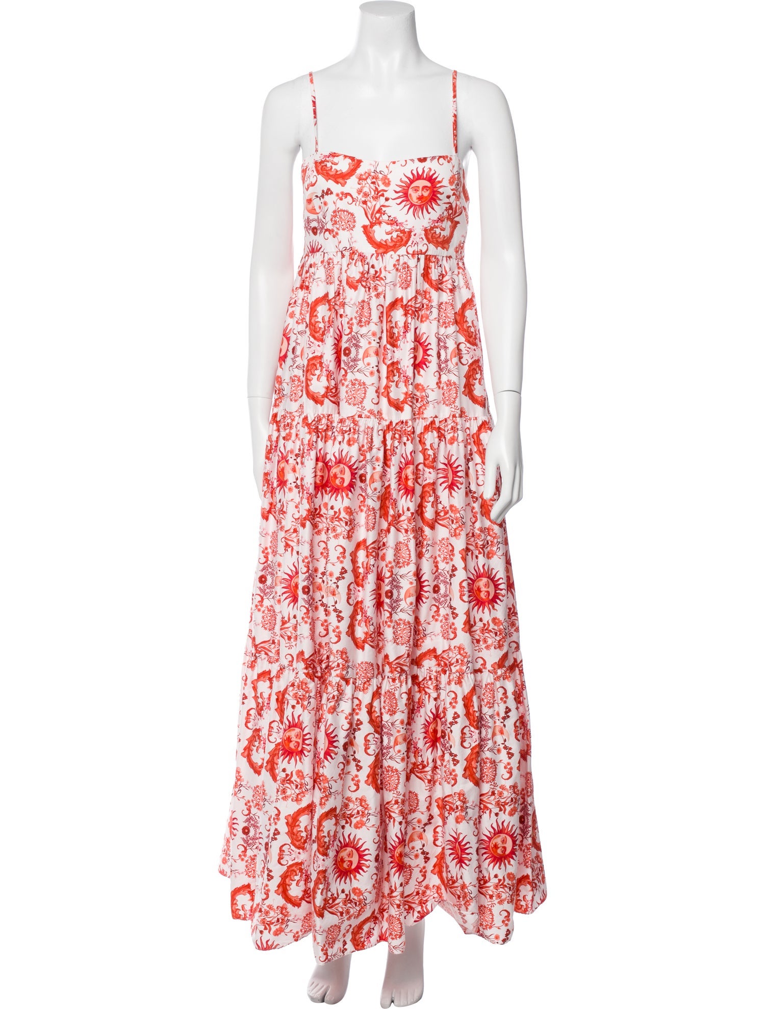 Borgo De Nor Printed Long Dress