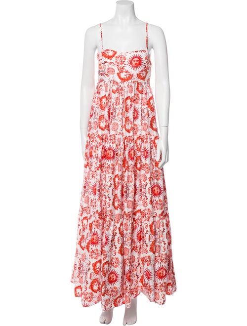 Borgo De Nor Printed Long Dress