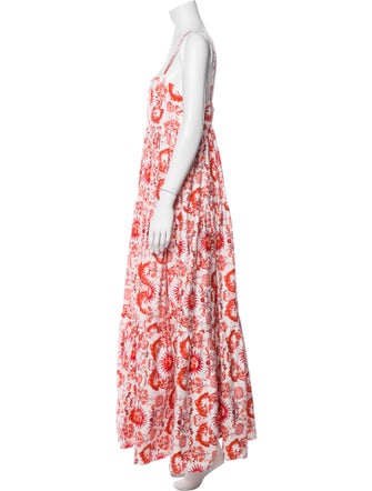 Borgo De Nor Printed Long Dress