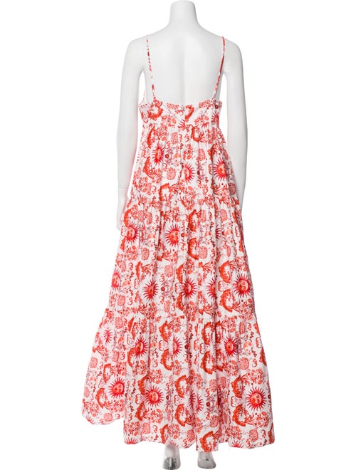 Borgo De Nor Printed Long Dress