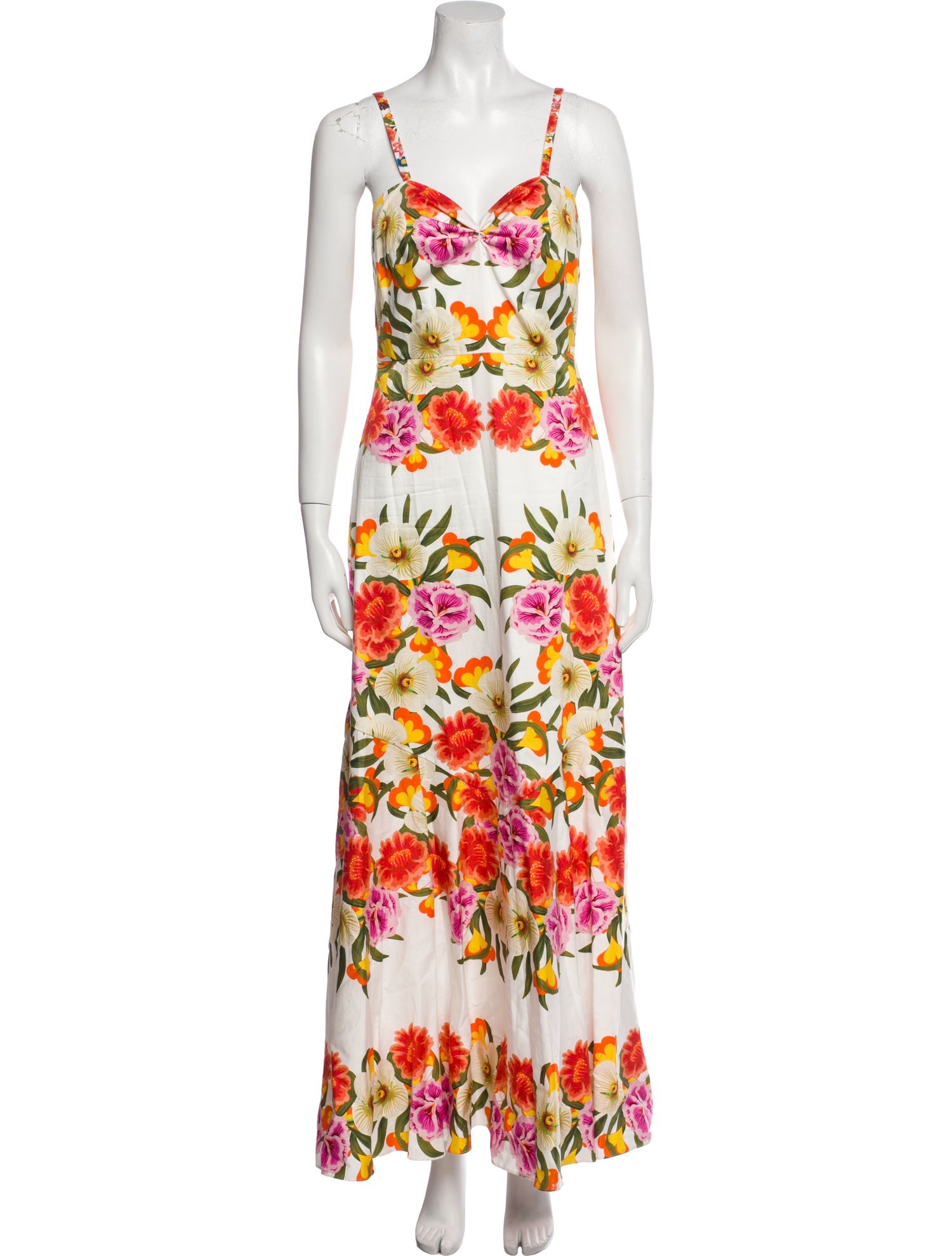 Borgo De Nor Floral Print Long Dress